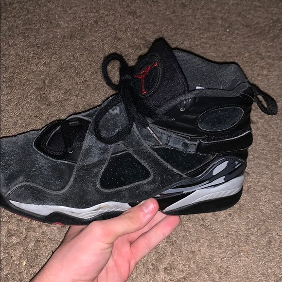 Air Jordan 8 Retro black cement - Picture 1 of 2